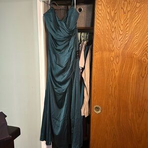 Lulus dark teal formal dress